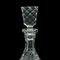Mid-Century English Wine Decanter in Cut Glass, 1960s, Image 7