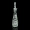 Englische Mid-Century Weinkaraffe aus geschliffenem Glas, 1960er 6