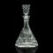Mid-Century English Wine Decanter in Cut Glass, 1960s, Image 5