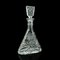 Mid-Century English Wine Decanter in Cut Glass, 1960s, Image 2