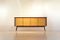 Belgian XL Sideboard Mod. 1425 in Bicolored Glossy Wood from De Coene, 1950s 1