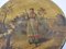 19th Century Russian Lacquer Vyshniakov Plate Depicts Female in Traditional Dress 2