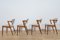 Mid-Century Teak Model 42 Dining Chairs by Kai Kristiansen for Schou Andersen, 1960s, Set of 4 2