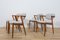 Mid-Century Teak Model 42 Dining Chairs by Kai Kristiansen for Schou Andersen, 1960s, Set of 4, Image 3