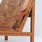 Hunter Lounge Chair with Original Ottoman by Torbjørn Afdal for Bruksbo, Norway, 1962, Set of 2, Image 8