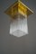 Hammered Ceiling Lamp with Glass Sticks, Vienna, 1920s 2