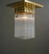 Hammered Ceiling Lamp with Glass Sticks, Vienna, 1920s, Image 7