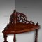 English Corner Shelf in Walnut, 1860s, Image 9