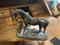 Horse and Its Bronze Foal Figurine in Bronze, 1920s 3