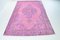 Pink Oushak Rug, 1960s 1