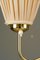 Stehlampe mit Stoffschirmen von Rupert Nikoll, Wien, 1950er 14