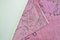 Alfombra de Anatolia tejida a mano en rosa, años 60, Imagen 8