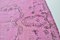 Alfombra de Anatolia tejida a mano en rosa, años 60, Imagen 3