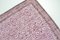 Tappeto vintage rosa a pelo corto, anni '60, Immagine 3