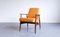 Mid-Century Armlehnstuhl aus Gelbem Tweed von Henryk Lis, 1967 7