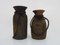 Wooden Vases, 1980s, Set of 2 1