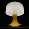 Lámpara de mesa italiana Mid-Century en amarillo, años 70, Imagen 9