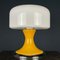 Gelbe italienische Mid-Century Tischlampe, 1970er 1