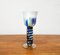 Postmodern Metal and Art Glass Goblet by Hans Jürgen Richartz for Richartz Art Collection, 1980s 3