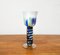 Postmodern Metal and Art Glass Goblet by Hans Jürgen Richartz for Richartz Art Collection, 1980s, Image 3