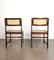 Mid-Hentury Wooden Chairs in Vienna Straw, Italy, 1960s, Set of 2 7