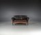 German Brown Leather Sofa by Dreipunkt Scala, 1980 2