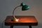Lampada da tavolo Bauhaus in metallo cromato, anni '30, Immagine 5