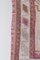 Vintage Pink Herki Runner Rug, Image 9