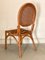 Bamboo Chairs in Vienna Straw from Gervasoni, Set of 4 5