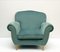 Mid-Century Armchair in Velvet attributed Ico Parisi, 1950s 4