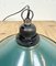 Industrial Green Enamel Factory Pendant Lamp, 1960s, Image 7