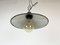 Industrial Green Enamel Factory Pendant Lamp, 1960s, Image 4