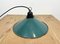 Industrial Green Enamel Factory Pendant Lamp, 1960s 6