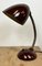 Vintage Brown Bakelite Gooseneck Table Lamp, 1960s 14