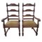 19th Century English Chairs with Armrests, Set of 2, Image 10