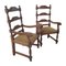 19th Century English Chairs with Armrests, Set of 2 9