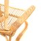 Vintage Bamboo & Rattan Lounge Chair, 1950s, Image 13