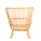 Vintage Bamboo & Rattan Lounge Chair, 1950s 12