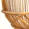 Vintage Bamboo & Rattan Lounge Chair, 1950s 15