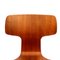 Chaise de Bureau Teck Modèle 3113 par Arne Jacobsen pour Fritz Hansen, 1963 11