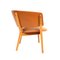 Oak and Leather Nd83 Chair by Nanna Ditzel for Søren Willadsen, 1960s, Image 5