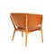 Oak and Leather Nd83 Chair by Nanna Ditzel for Søren Willadsen, 1960s, Image 7