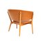 Oak and Leather Nd83 Chair by Nanna Ditzel for Søren Willadsen, 1960s, Image 8