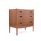 Mid-Century Swedish Zebrano Chest of Drawers, 1950s 9