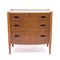 Mid-Century Swedish Zebrano Chest of Drawers, 1950s, Image 3