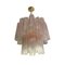 Pink Murano Glass Chandeliers by Simoeng, Set of 2 13