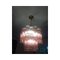 Pink Murano Glass Chandeliers by Simoeng, Set of 2 10