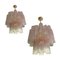Pink Murano Glass Chandeliers by Simoeng, Set of 2 1