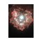 Lustres en Verre Murano Rose par Simoeng, Set de 2 3