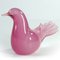 Pink Alabastro Glass Bird attributed to Archimede Seguso, 1960s 7